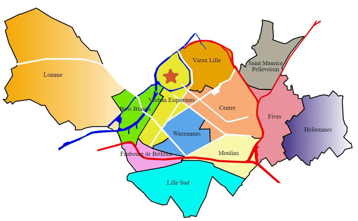 carte lille